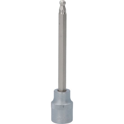 KS Tools 911.5395 3/8'' Bit-Stecknuss Innensechskant mit Kugelkopf, lang, 5mm (1/5)