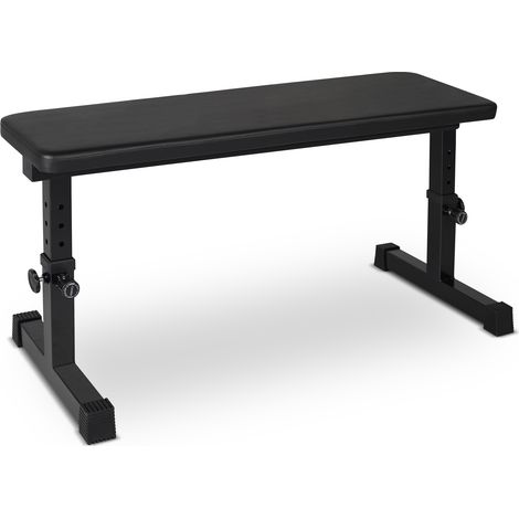 Réf: Banc de poids plat Tabouret avec haltères Maison Développé de musculation Design confortable (1/5)