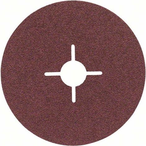 Bosch 50x Fiberschleifscheibe Expert for Metal Korund 125 mm 22 mm 60 - 2608605476 (1/4)
