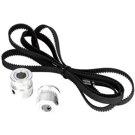 Kit de poulie de courroie de distribution GT2 pour axe Z, roue synchrone à 24 dents et courroie compatible X5SA 1068 mm ( ) (1/5)