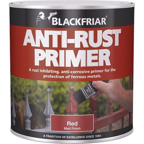 Blackfriar Quick-Drying Anti-Rust Primer, 250ml (Model: BF0330001F1, BKFARP250) (1/2)