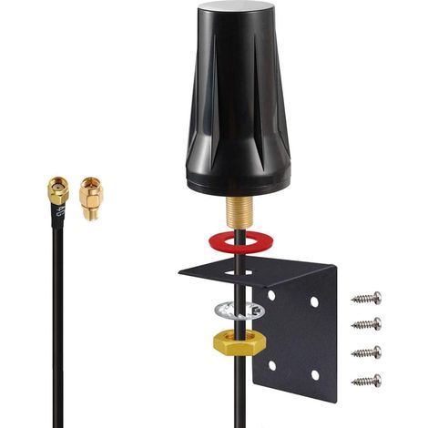 Antenne cellulaire de rechange étanche longue portée 4G LTE pour caméra de sécurité cellulaire Reolink GO PT Plus/Duo 2 LTE/TrackMix LTE/Go PT Ultra/Keen Ranger PT 4G LTE (sans WiFi) (1/5)