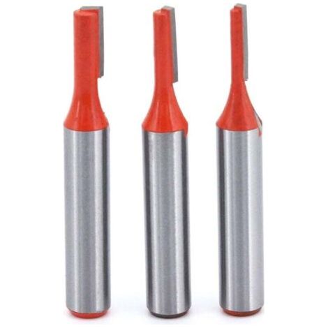 Pair Stück 8-mm-Nutfräser (metrisch), einschneidiger Nutfräser für Holz.