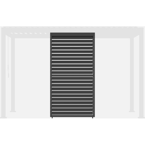 Persiana con lamelle orientabili 1.3m per pergola Triomphe