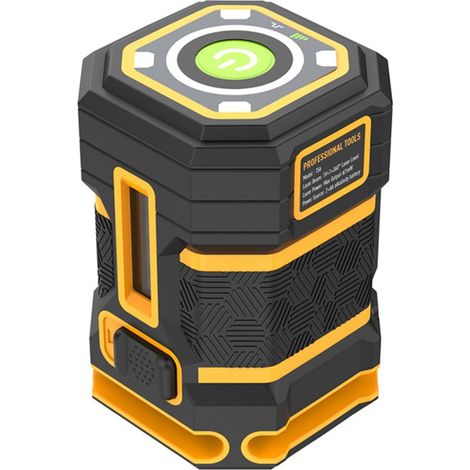 Niveau laser 5 lignes, outil de nivellement automatique à 360°, avec mode impulsion vert horizontal, pour suspension de tableaux, carrelage de sol (1/5)
