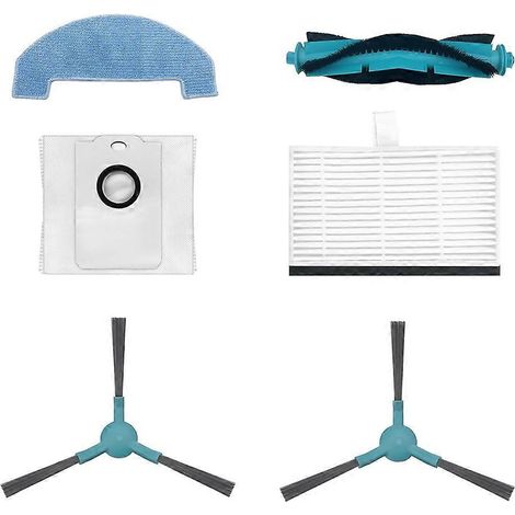 Sweeping Robot Suitable pour 2499 Main Side Brosse Filtre Screen Sac à poussière Rag (1/5)