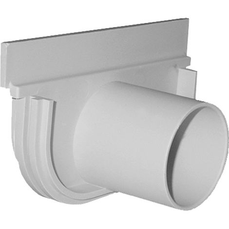 Naissance fond droite/gauche en polypropylène – Sortie Ø 50 mm – Hauteur 100 mm – Série 130XL pour évacuation des eaux