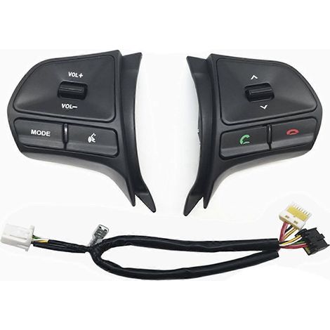Multifunktions-Lenkradbedienknopf für KIA RIO K2 2011-2014: Lautstärkeregelung für Audio und Telefon mit Hintergrundbeleuchtung (1/5)