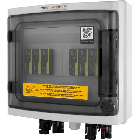 Solar Anschlusskasten PV DC 1000V T2 Überspannungschutz SLP-PV1000 V/Y Saltek 2-string IP65 Stromverteiler Photovoltaik Aufputz Doktorvolt DV-6449-FOT (1/5)