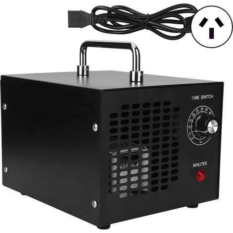 Générateur d'ozone portable 10g, purificateur d'air avec minuterie pour désodorisation, prise AU 220V (1/5)