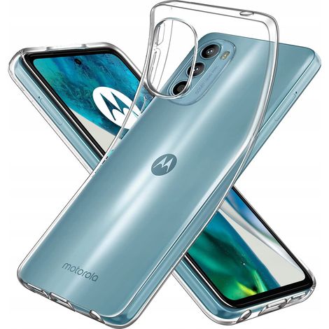 FUNDA para MOTOROLA MOTO E32 / E32s FUNDA DELGADA + CRISTAL (1/4)