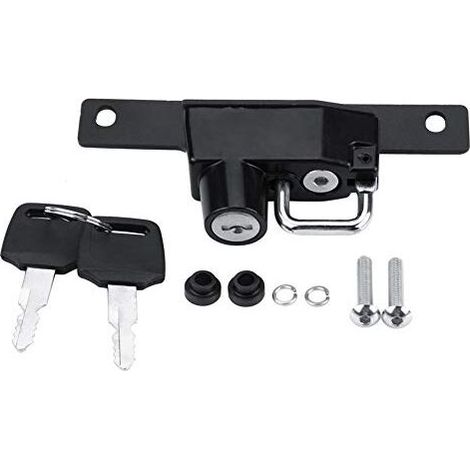Antivol pour casque de moto, KIMISS en alliage d'aluminium, crochet de suspension antivol avec 2 clés pour modèles R Nine T 2014-2016 (1/5)