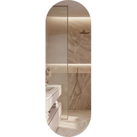 Espejo Rea Mol-Ov 150X50 Led Transparent