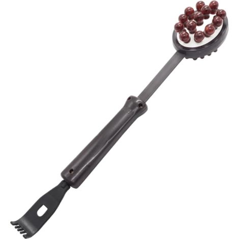 Marteau de massage corporel, masseur de dos télescopique avec méridiens, outil de grattage de la tête et du dos amovible, appareil de massage et de relaxation portable. (1/5)