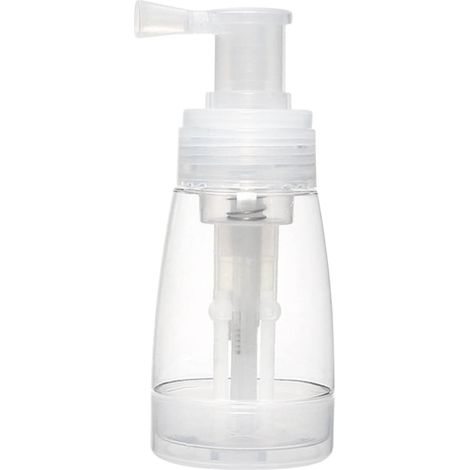 Bouteille Pulvérisatrice Poudre - 180 ml - Bouteille à Poudre Réutilisable pour Shampooing Sec - Usage Polyvalent - Noir (1/5)