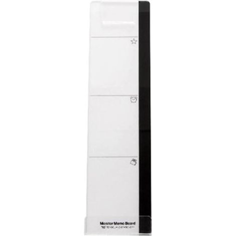 Clear Acrylic Memo Holder for Computer Monitors Perfect Addition