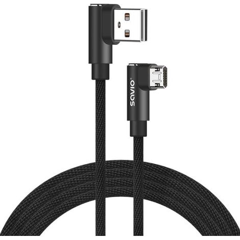 CABLE REVERSIBLE USB SAVIO MICRO A USB-A 2M CL-162