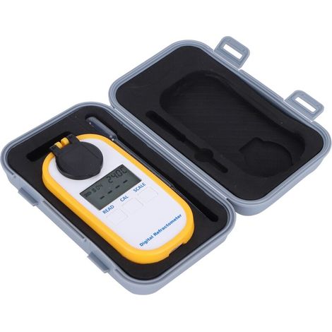 AIPERQ Jeffergarden Tragbares digitales Honigrefraktometer 0-90% Taschen-Honigzuckerkonzentrationsmessgerät (1/4)