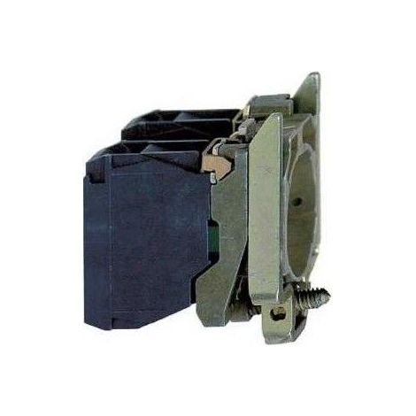 Cuerpo pulsador HARMONY XB4 2 NA 10A 600V diámetro 22mm con embellecedor metálico