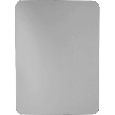 Sapho Ishape - Specchio 50x70 cm, rettangolo, angoli arrotondati, senza cerniera AG457