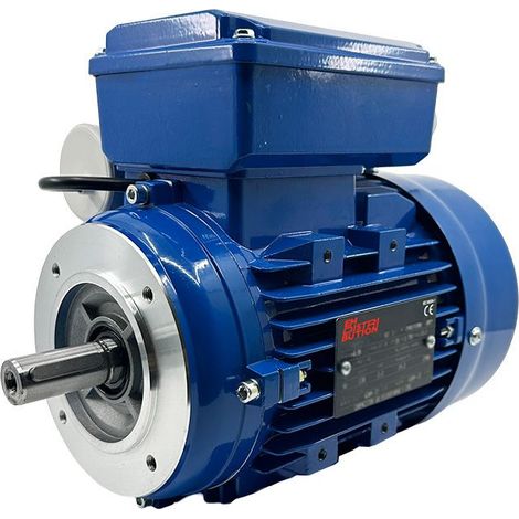 Moteur Électrique Monophasé B14, 2.2 KW, 3000 TR/MIN, HA 80, 230V, Alu - Carcasse réduite (1/5)