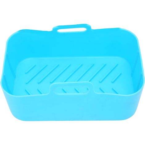 Panier de friteuse en silicone antiadhésif réutilisable pour Ninja Foodi DZ201 8QT bleu (1/5)