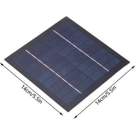Ortviai Ventilateur solaire 20 W étanche IP65, taux de conversion 20 %, pour serre, poulailler ou remorque