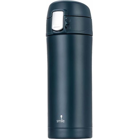 Smile Thermoskanne STT-15 Marineblau Edelstahl 300 ml (1/2)