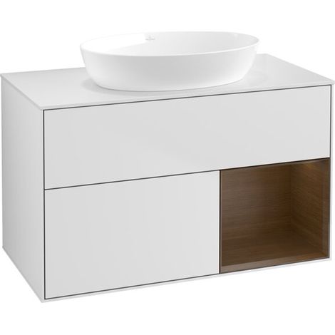 Villeroy & Boch FA21GNMT Meuble sous-lavabo Finion FA2 (1/2)