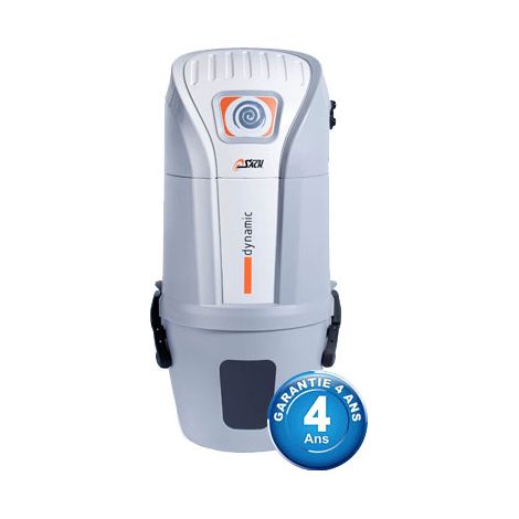 Aspiration centralisée SACH VAC Dynamic 1.6 kW garantie 4 ans (jusqu'à 250 M²), Sach UD6001-SC/E