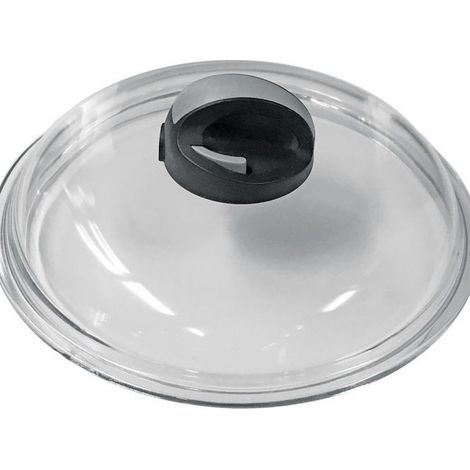 Ballarini Cortina Granitium Igloo Coperchio in Vetro Trasparente, 18 cm