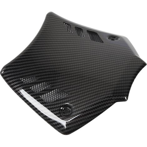 Cache Tuning TMAX 560 2022-2023, Grille d'admission d'air noire en carbone, Cache tunnel de poignée, Protection moto avec impression hydrographique (1/5)
