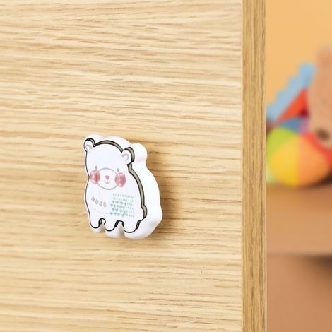Ouvre&Déco – Bouton de meuble WINNY, Porcelaine blanc 42x36 mm (1/4)