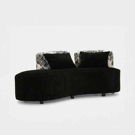 Divano chaise longue imbottito da soggiorno Okinawa Monochrome Haven (1/5)