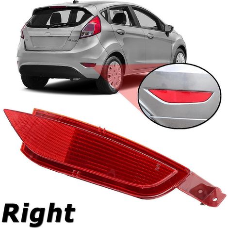 Ensemble feu de signalisation arrière réfléchissant (côté droit/gauche) pour Ford Fiesta WT Mk7 (2009-2014) et C-MAX (2010-2015). Pièce de rechange. Taille : Droite. (1/4)