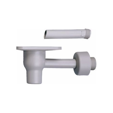 Buderus Ablauftrichter-Set U-TA11,Syphon kompl. mit Ausblaseleitung und Rosette - 7746700054 von Buderus