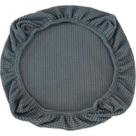 Housse de chaise extensible en matériau élastique – Antidérapante et réutilisable – S'adapte aux chaises de 38 à 50 cm – Protection contre rayures et éclaboussures (1/5)