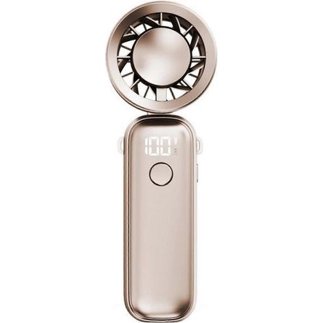 Ventilateur de voyage rechargeable et silencieux, flux d'air puissant, mini ventilateur USB indispensable pour le camping et la randonnée