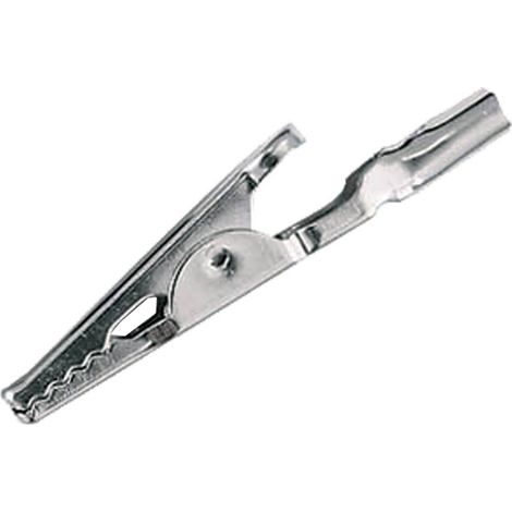 Multirex – Lot de 6 pinces crocodile – Ouverture maxi 8mm – Bec fin pour espaces confinés – Maintien efficace pièces à coller ou souder
