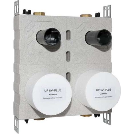 Unterputz Fix Plus Duo für 2 Allmess Wasserähler 20/2-A messing 4251795229459 (1/2)