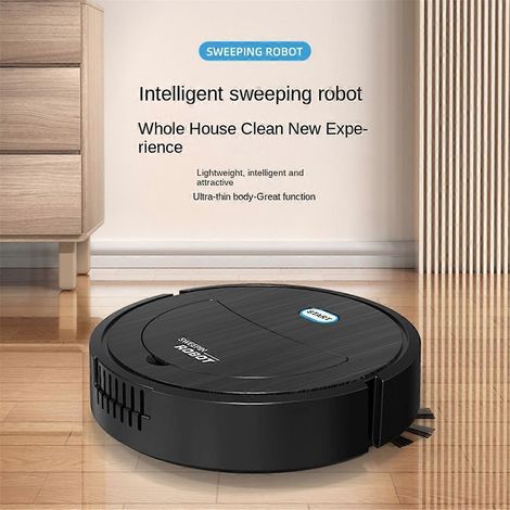 Aspirateur robot 3 en 1 électrique noir (1/5)