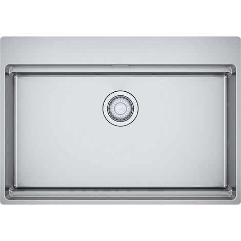 Franke Einbaubecken BXX Pro210-70 A Edelstahl Druckknopf Edelstahl (1/2)
