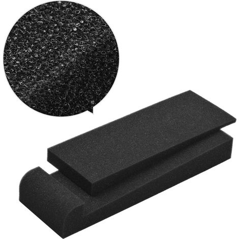 2er-Pack hochdichte Akustikschaumstoff-Isolationspads, 27 x 10 cm nutzbare Fläche für Studiomonitorlautsprecher (1/5)