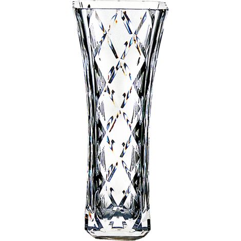 Unzerbrechliche, dekorative Blumenvase, glänzend wie Glas, moderne Vase, stabiler als Vasen aus Kunststoff und Acryl, 20,3 cm hoch, Geschenkidee (transparent, Größe A)