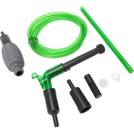 Aspirateur à siphon puissant et sûr pour aquarium, idéal pour le nettoyage du gravier et du sable (E-300) (1/5)