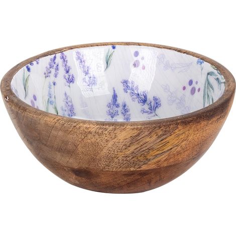 Signes Grimalt Bowl Lavendelboxen und Tabletts  Runde braune Bol - 7x20x20cm