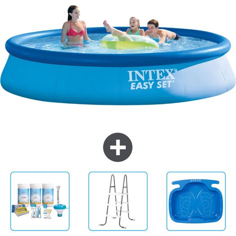 Intex Piscina Easy Set Rotonda - 396x84 cm - 6-pezzi  S40707 (1/5)