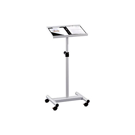 Certeo  Scrivinpiedi  con altezza regolabile  mobile  grigio