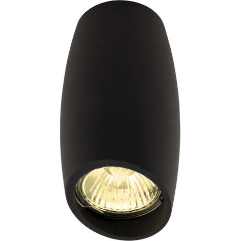 Faretto soffitto tondo nero GU10 1x50W Maxlight LOVE (1/2)