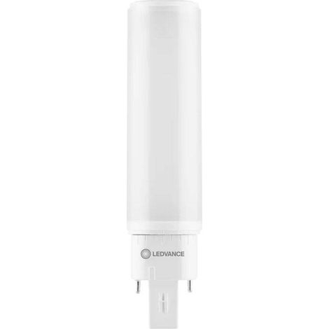 LEDVANCE DULUX LED D/E18 HF & AC MAINS V 7W 830, LED-Ersatz für KLLni, mit 4pol. G24q-2 Stecksockel zum Betrieb am EVG oder Netzspannung - 1 Stück